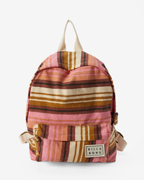 3 Mini Mama Canvas Backpack Pink JABGQBMI Billabong