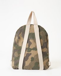 3 Mini Mama Canvas Backpack Green JABGQBMI Billabong