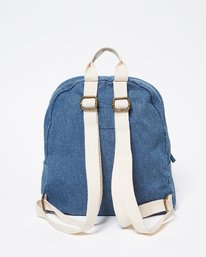 4 Mini Mama Canvas Backpack Blue JABGQBMI Billabong