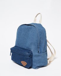 2 Mini Mama Canvas Backpack Blue JABGQBMI Billabong