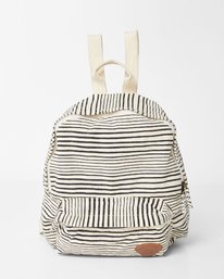 0 Mini Mama Canvas Backpack White JABGQBMI Billabong