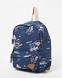 2 Mini Mama Canvas Backpack Blue JABGQBMI Billabong