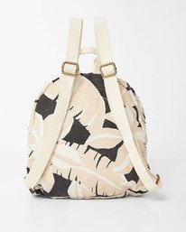 3 Mini Mama Canvas Backpack White JABGQBMI Billabong