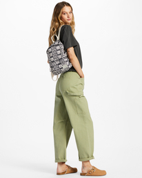 1 Mini Mama Canvas Backpack Black JABGQBMI Billabong