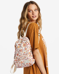 1 Mini Mama Canvas Backpack White JABGQBMI Billabong