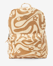 1 Schools Out Canvas Backpack Brown JABK3BSC Billabong
