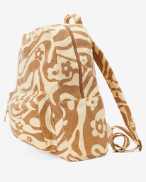 2 Schools Out Canvas Backpack Brown JABK3BSC Billabong