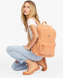 1 Schools Out Corduroy Backpack Brown JABKVBSC Billabong