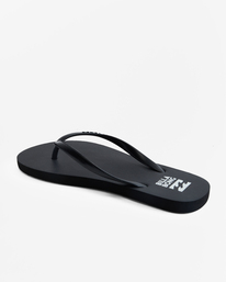 billabong, Dama Rubber Flip Flop Sandals, BLACK/WHITE (blw) DAMA JAFTMDAM