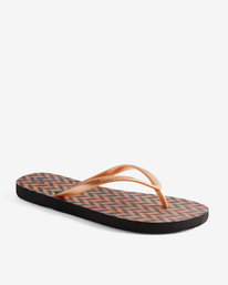 1 Dama Rubber Flip Flop Sandals Red JAFTMDAM Billabong