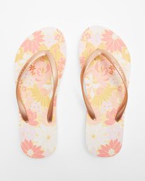 billabong, Dama Rubber Flip Flop Sandals, PEACH PIT (mel0) DAMA JAFTMDAM