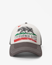 4 Pitstop Trucker Hat White JAHT7PIT Billabong
