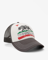 5 Pitstop Trucker Hat White JAHT7PIT Billabong
