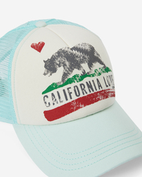 4 Pitstop Trucker Hat Green JAHT7PIT Billabong
