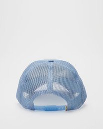 3 Pitstop Trucker Hat White JAHT7PIT Billabong