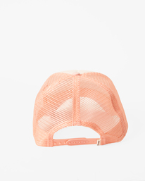 3 Pitstop Trucker Hat Pink JAHT7PIT Billabong