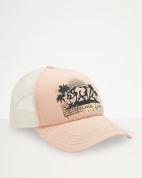 2 Pitstop Trucker Hat Green JAHT7PIT Billabong