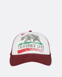 0 Pitstop Trucker Hat Green JAHT7PIT Billabong