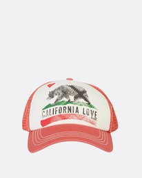 0 Pitstop Trucker Hat Blue JAHT7PIT Billabong