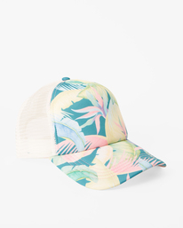 4 Heritage Mashup Trucker Hat Green JAHTBHER Billabong