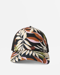 3 Heritage Mashup Trucker Hat Black JAHTBHER Billabong