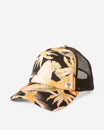 3 Heritage Mashup Trucker Hat Green JAHTBHER Billabong