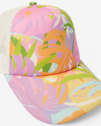 6 Heritage Mashup Trucker Hat Green JAHTBHER Billabong