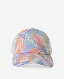 3 Heritage Mashup Trucker Hat Purple JAHTBHER Billabong
