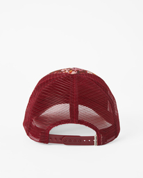 5 Heritage Mashup Trucker Hat Red JAHTBHER Billabong