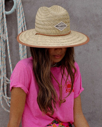 1 Tipton Straw Lifeguard Hat Brown JAHWNBTI Billabong
