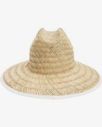 5 Tipton Straw Lifeguard Hat White JAHWNBTI Billabong