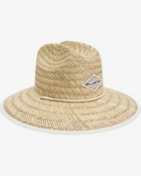 4 Tipton Straw Lifeguard Hat White JAHWNBTI Billabong
