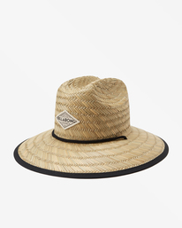 1 Tipton Straw Lifeguard Hat Black JAHWNBTI Billabong