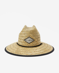 3 Tipton Straw Lifeguard Hat Black JAHWNBTI Billabong