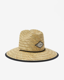 4 Tipton Straw Lifeguard Hat Black JAHWNBTI Billabong
