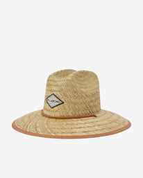 3 Tipton Straw Lifeguard Hat Brown JAHWNBTI Billabong
