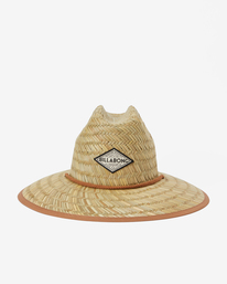 4 Tipton Straw Lifeguard Hat Brown JAHWNBTI Billabong