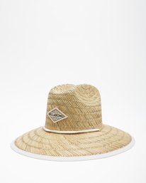 3 Tipton Straw Lifeguard Hat Red JAHWNBTI Billabong