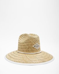 5 Tipton Straw Lifeguard Hat Red JAHWNBTI Billabong