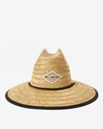 3 Tipton Straw Lifeguard Hat Green JAHWNBTI Billabong