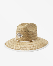 2 Tipton Straw Lifeguard Hat Green JAHWNBTI Billabong