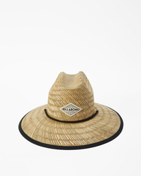 4 Tipton Straw Lifeguard Hat Black JAHWNBTI Billabong