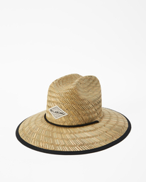 3 Tipton Straw Lifeguard Hat Black JAHWNBTI Billabong
