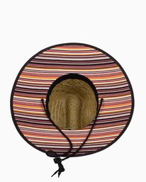 6 Tipton Straw Lifeguard Hat Purple JAHWNBTI Billabong
