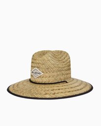 2 Tipton Straw Lifeguard Hat Purple JAHWNBTI Billabong