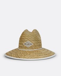 1 Tipton Straw Lifeguard Hat Red JAHWNBTI Billabong