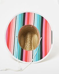 6 Tipton Straw Lifeguard Hat Pink JAHWNBTI Billabong