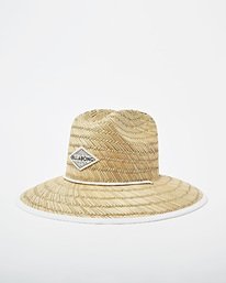 2 Tipton Straw Lifeguard Hat Pink JAHWNBTI Billabong