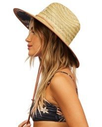 5 Tipton Straw Lifeguard Hat Black JAHWNBTI Billabong