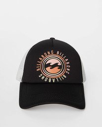 1 Across Waves Trucker Hat Black JAHWQBAC Billabong